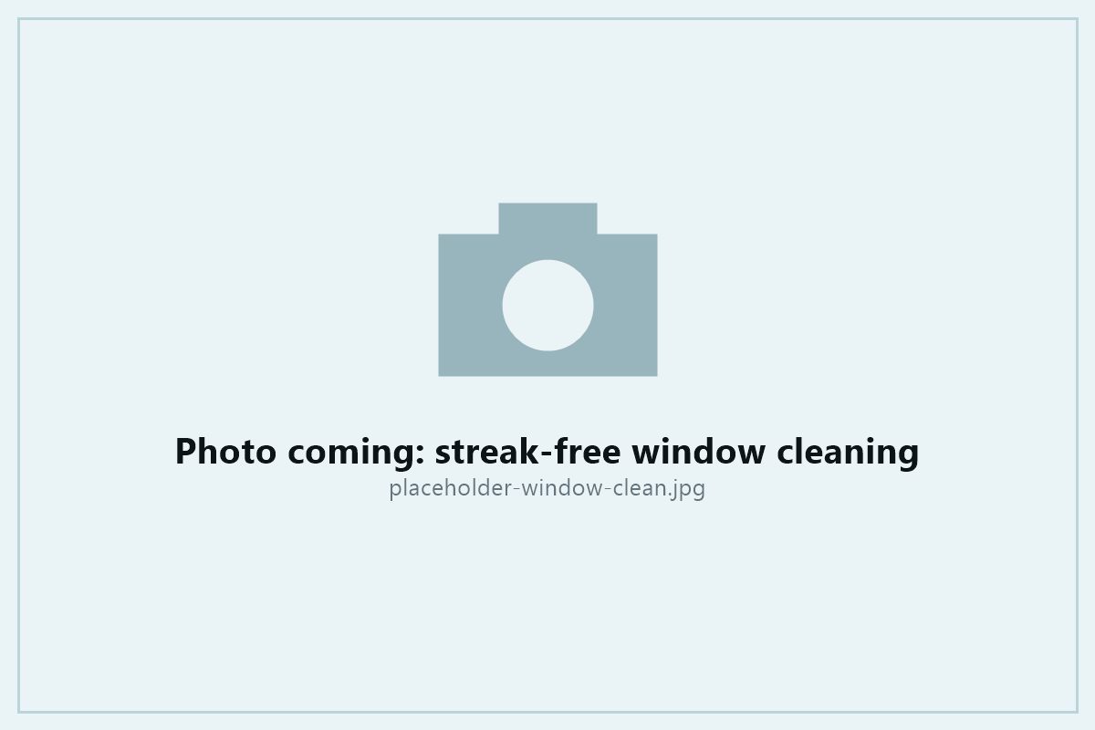 Streak-free window cleaning in Tauranga